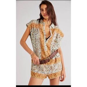 Free People Telly Romper Size Medium